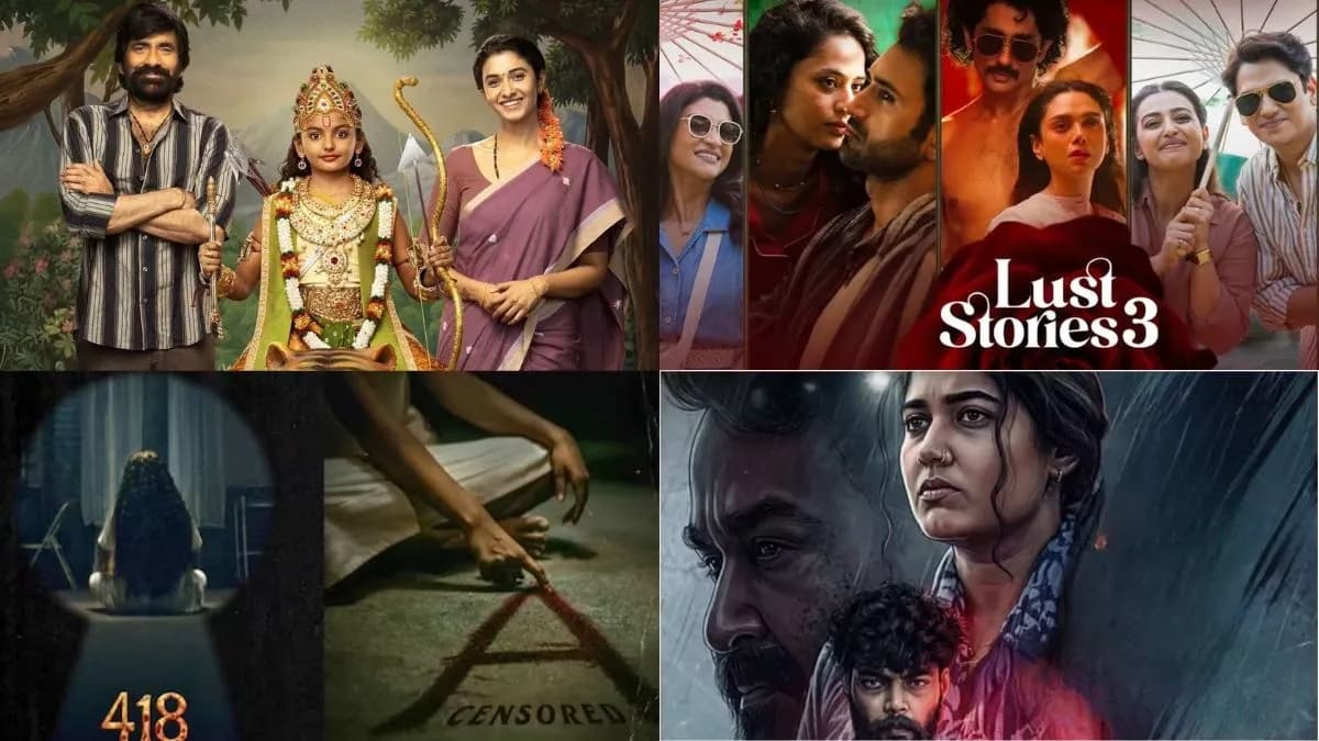 Poster collage of OTT releases including Irumudi, Lust Stories 3 and Thudakkam for the September 14-20 streaming week