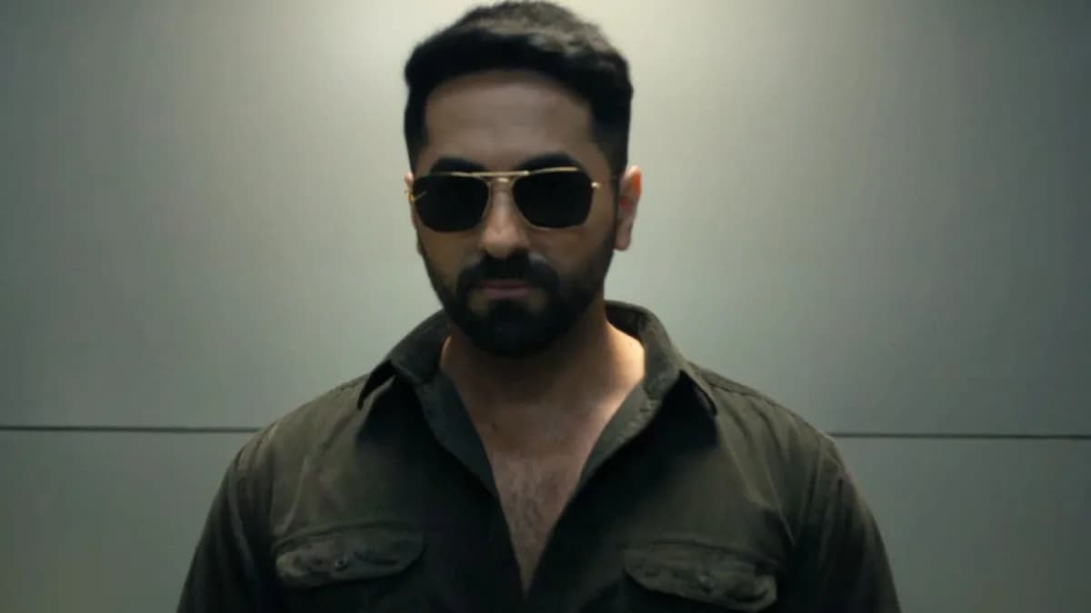 Ayushmann Khurrana and Sara Ali Khan performing in the vibrant 'Bhootni Ka' music video from Udta Teer