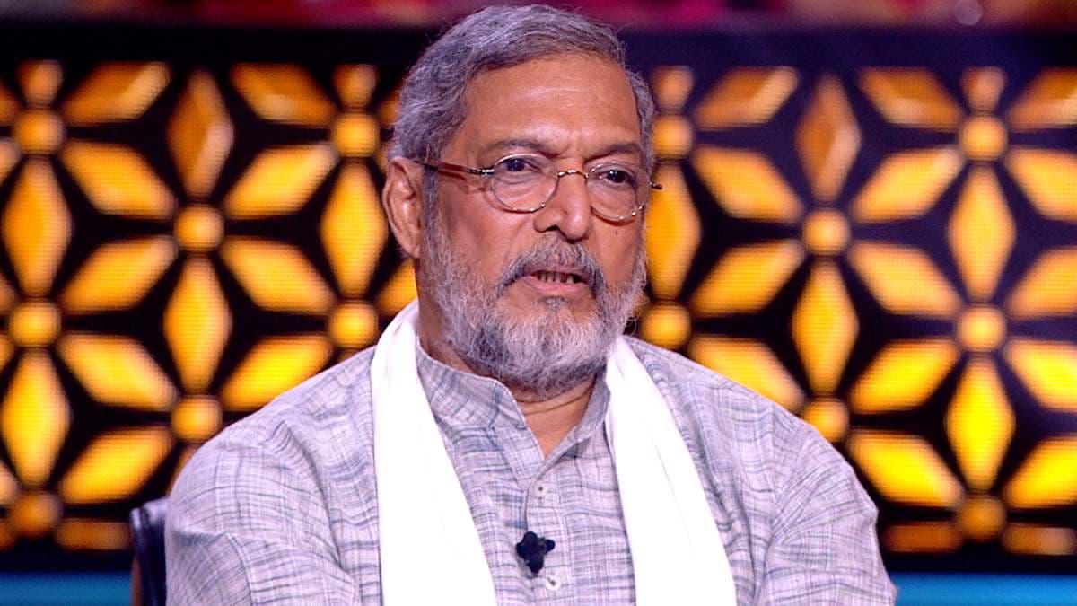 Veteran actor Nana Patekar at a public event in earlier years