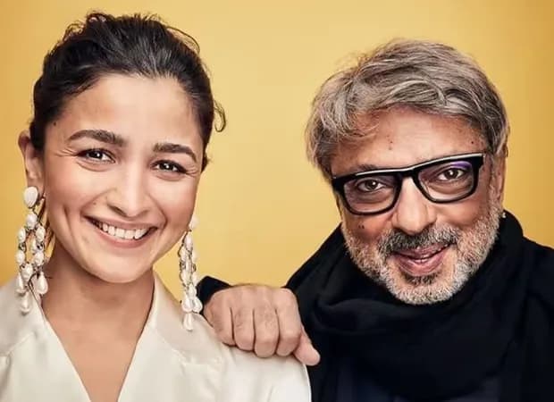 Sanjay Leela Bhansali and Alia Bhatt at a film event