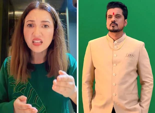 Split image of Gauahar Khan and Aasif Khan from Bigg Boss 19 coverage