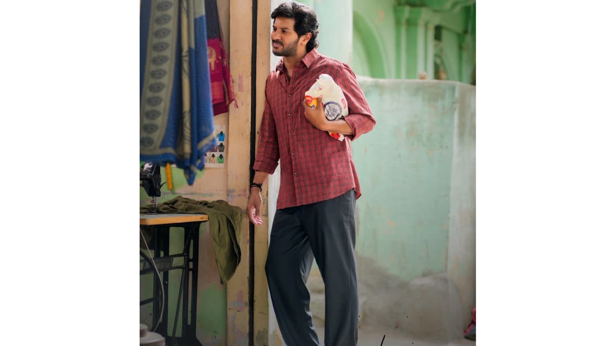 Dulquer Salmaan in a promotional still from Aakasamlo Oka Tara