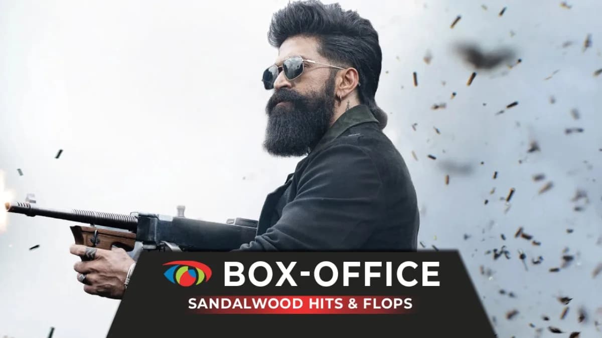Screenshot of Koimoi’s 2026 regional box‑office tracker pages for Kannada, Telugu and Punjabi films