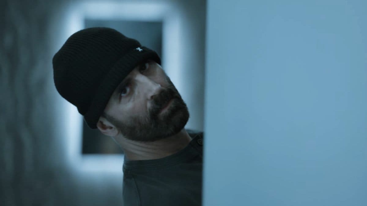 Akshay Kumar in a dark, menacing look from the Haiwaan promotional poster ahead of its September 11 release