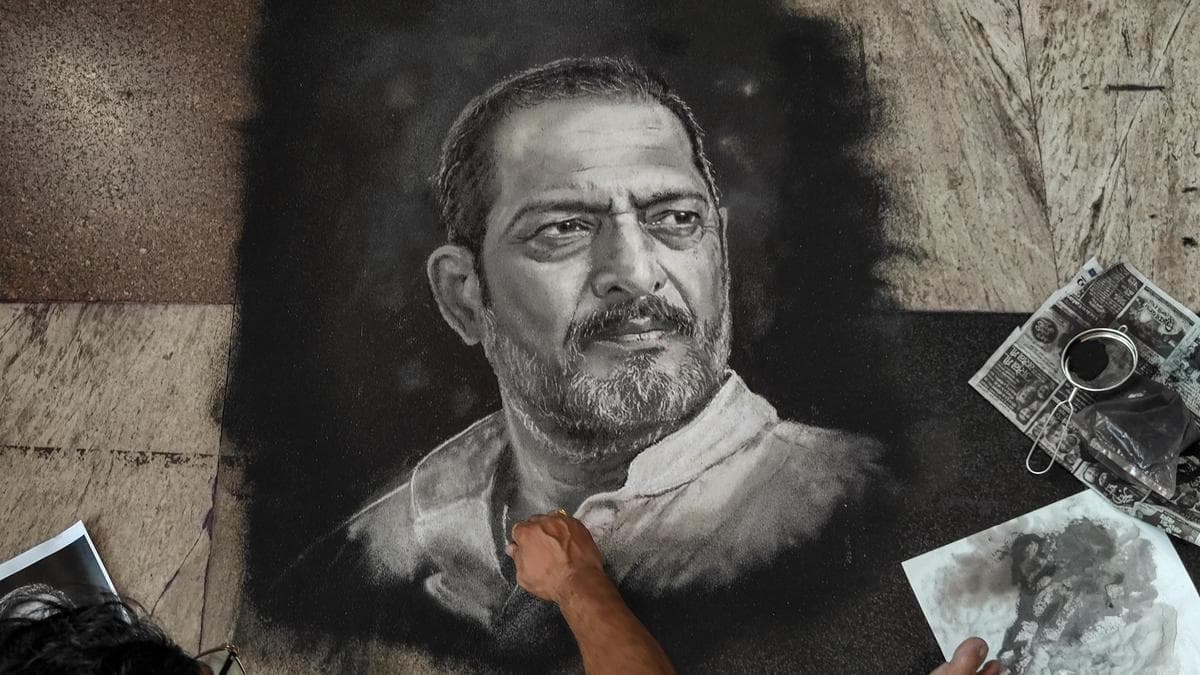 Veteran actor Nana Patekar in a still from one of his film roles