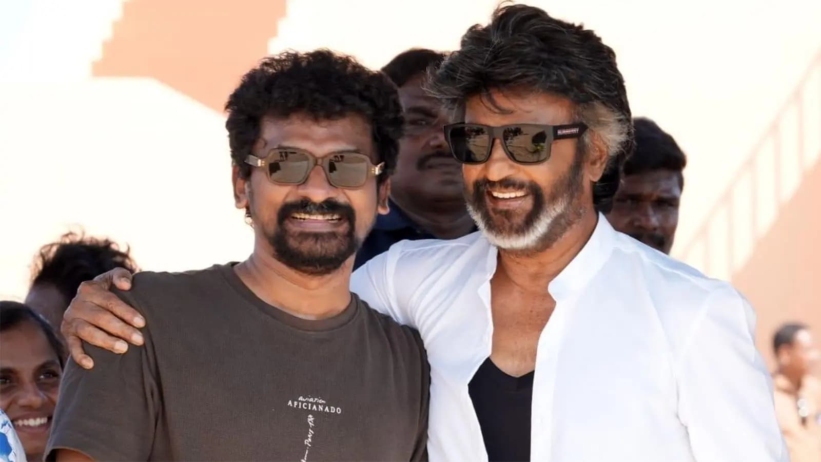 Rajinikanth speaking at a promotional event for Jailer 2 ahead of its October 15 release