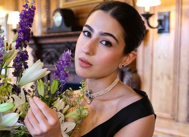 Sara Ali Khan smiling in a casual outfit during her New York Fashion Week visit