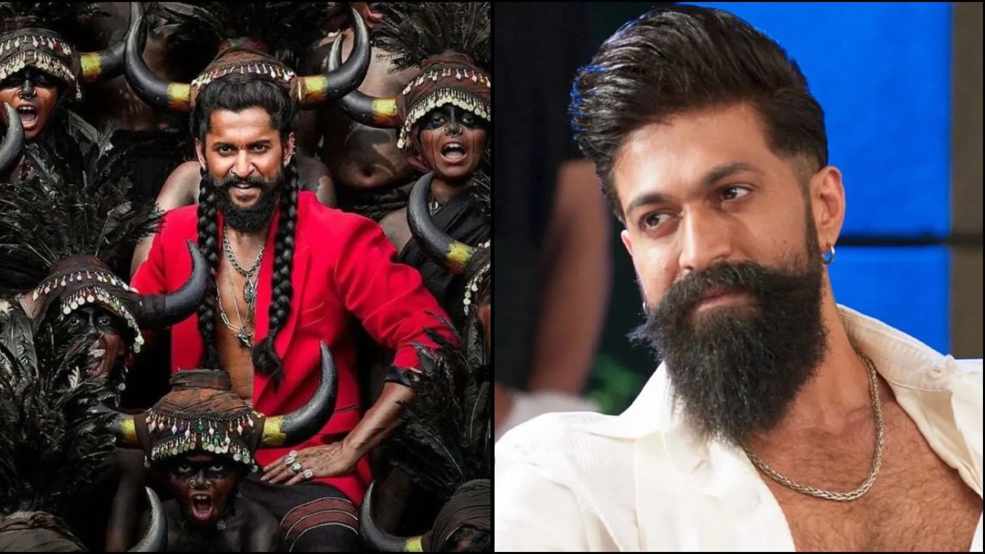 Screenshot of X posts where Kannada users celebrate The Paradise’s poor box‑office performance with memes and sarcastic comments