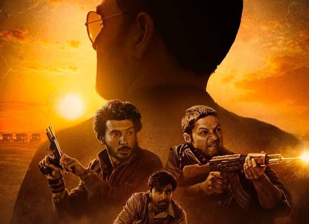 Poster or still from Mirzapur: The Movie featuring the film's lead characters