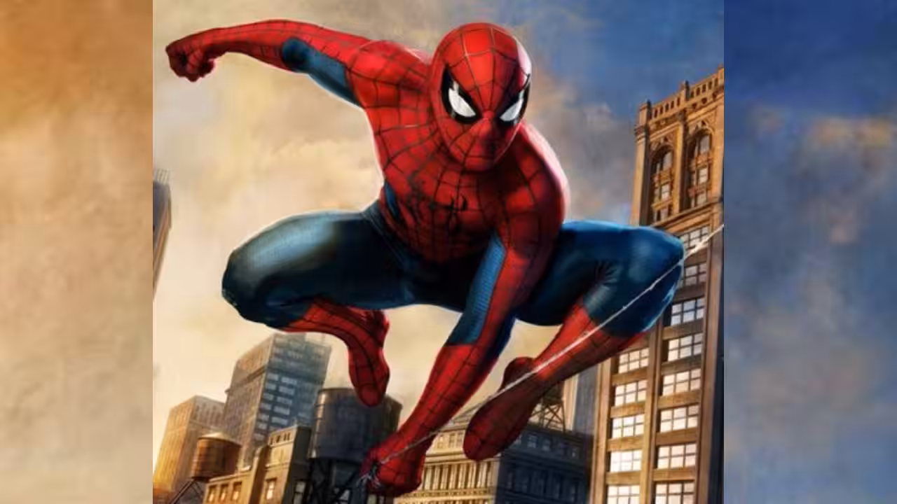 Tom Holland at a press event promoting Spider-Man: Brand New Day