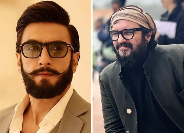 Ranveer Singh at a public event, smiling and gesturing while speaking.