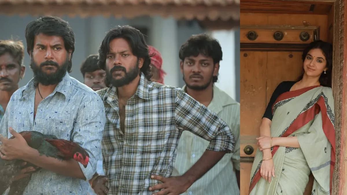 Poster or still from the Tamil film Dorothy featuring Keerthy Suresh, directed by Karthik Subbaraj