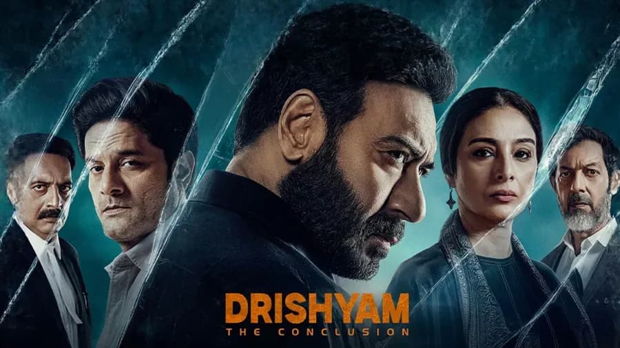 Ajay Devgn as Vijay Salgaonkar in Drishyam: The Conclusion