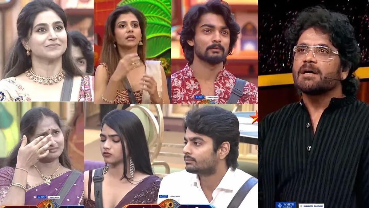 Nagarjuna in a massive look with a baseball bat entering the Bigg Boss house