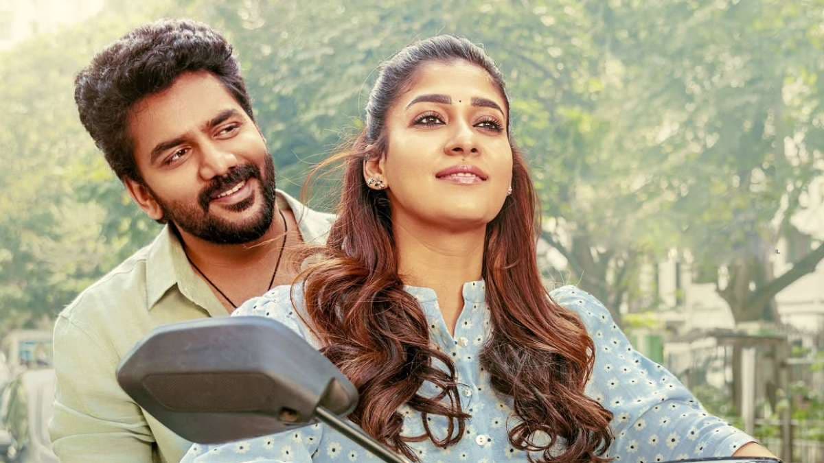 Promotional still of Nayanthara and Kavin from the Tamil film Hi