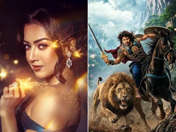 Sundeep Kishan in a warrior-like avatar from the first-look poster of Karikaala