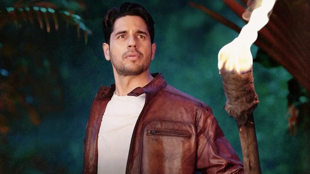 Poster of The Vvaan featuring Sidharth Malhotra and Tamannaah Bhatia against a Chhath festival backdrop.
