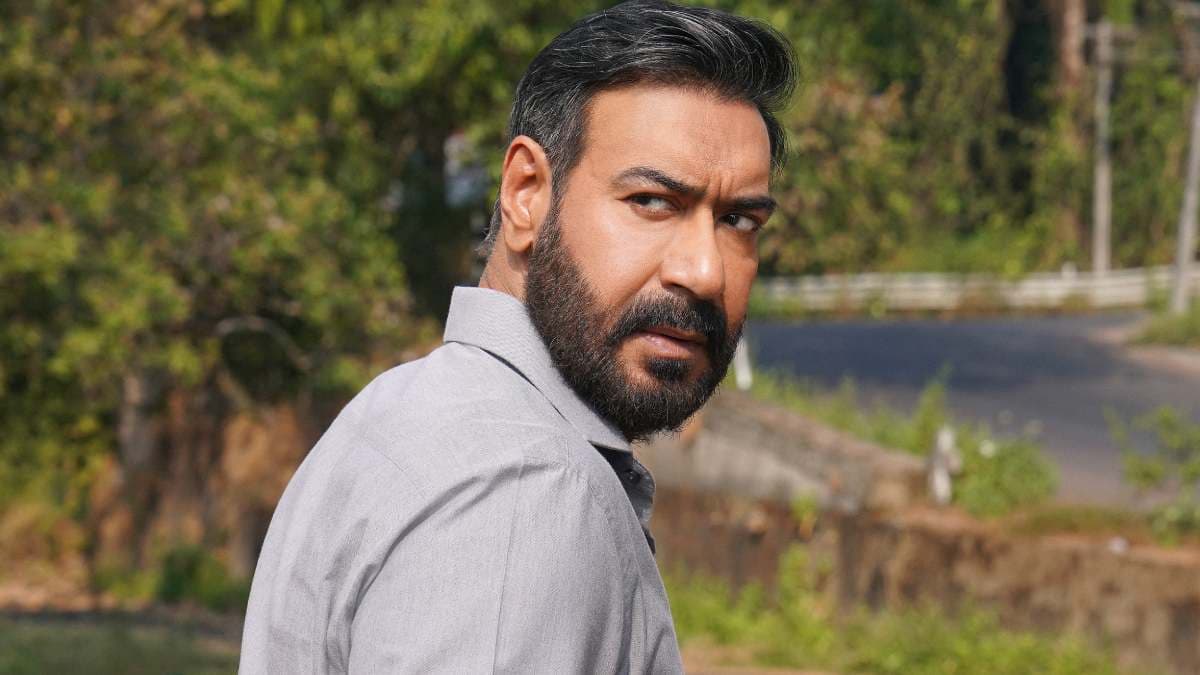 Ajay Devgn in Drishyam 3 promotional still