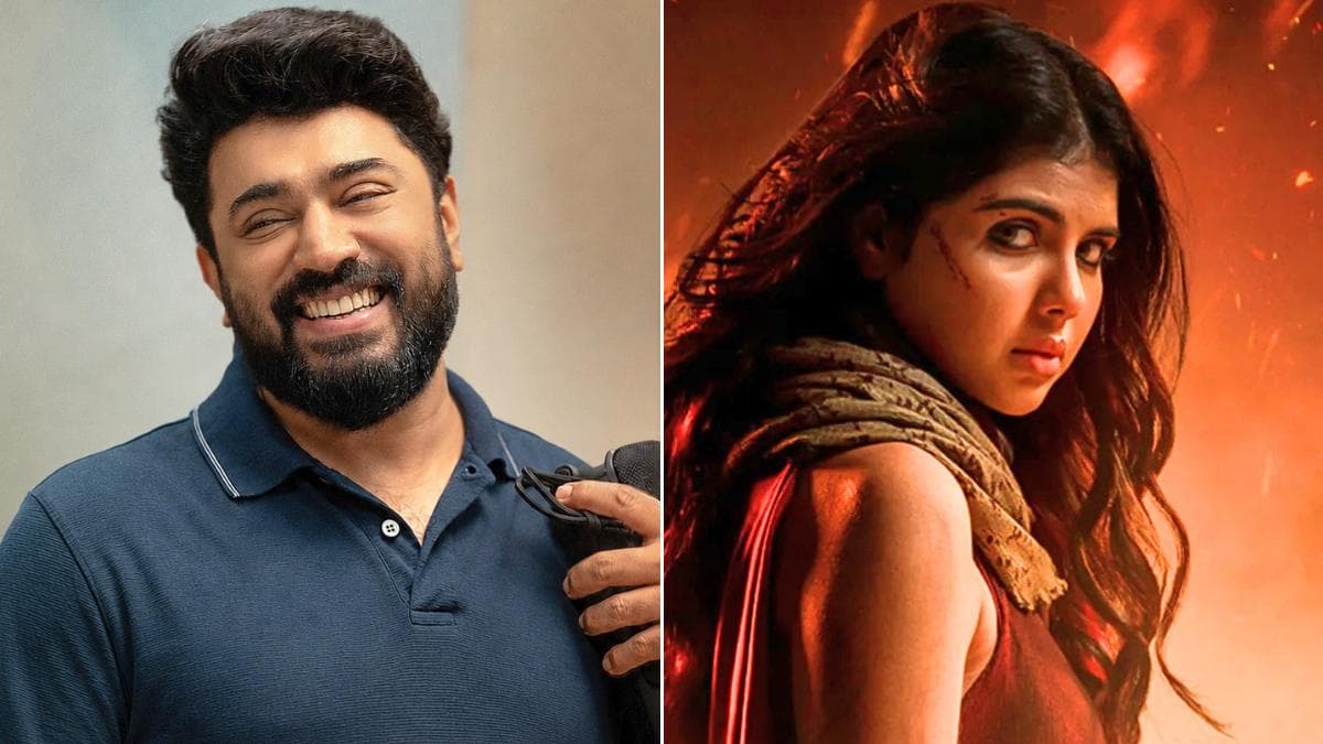 Nivin Pauly and Mamitha Baiju in a still from Bethlehem Kudumba Unit