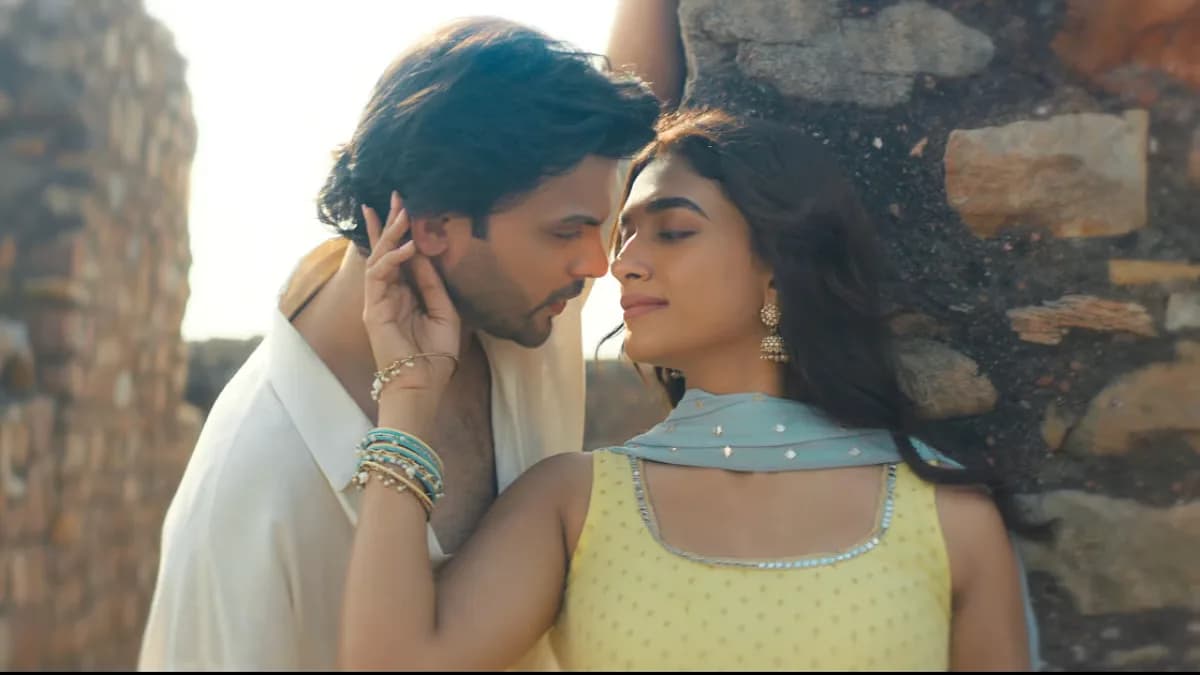 Veer Pahariya and Aadia Sayed in a still from Prem Keetanu