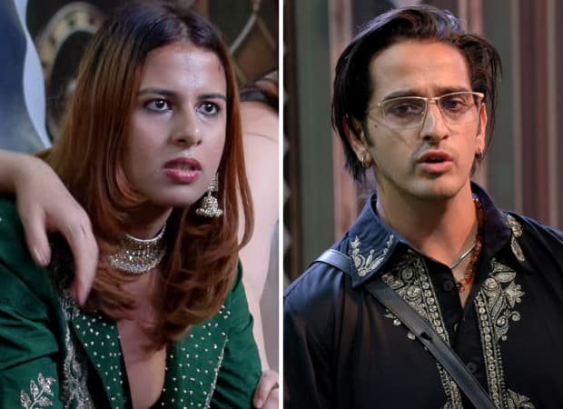 Qazi Touqeer inside the Bigg Boss 20 house during a confrontation scene