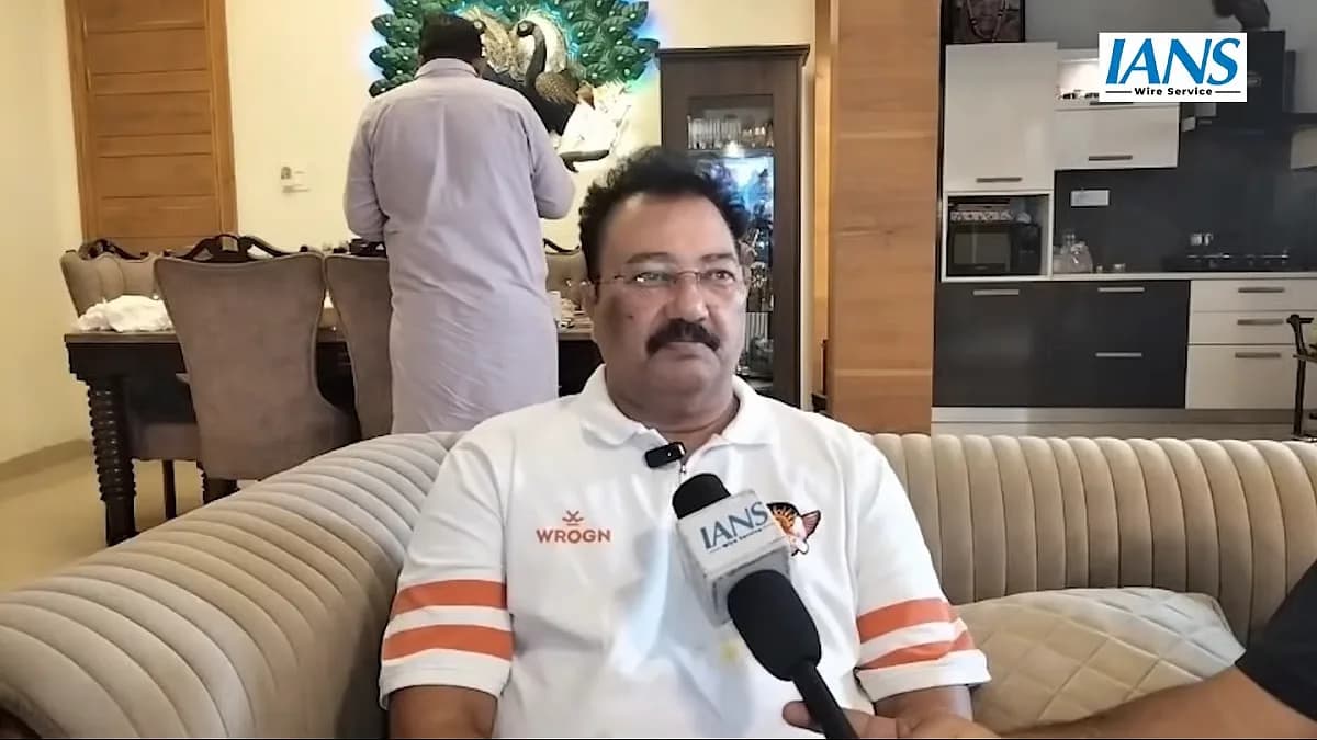 Abhishek Sharma celebrating after scoring a quickfire 61 runs in the Asian Games 2026 men's T20 final against Pakistan.