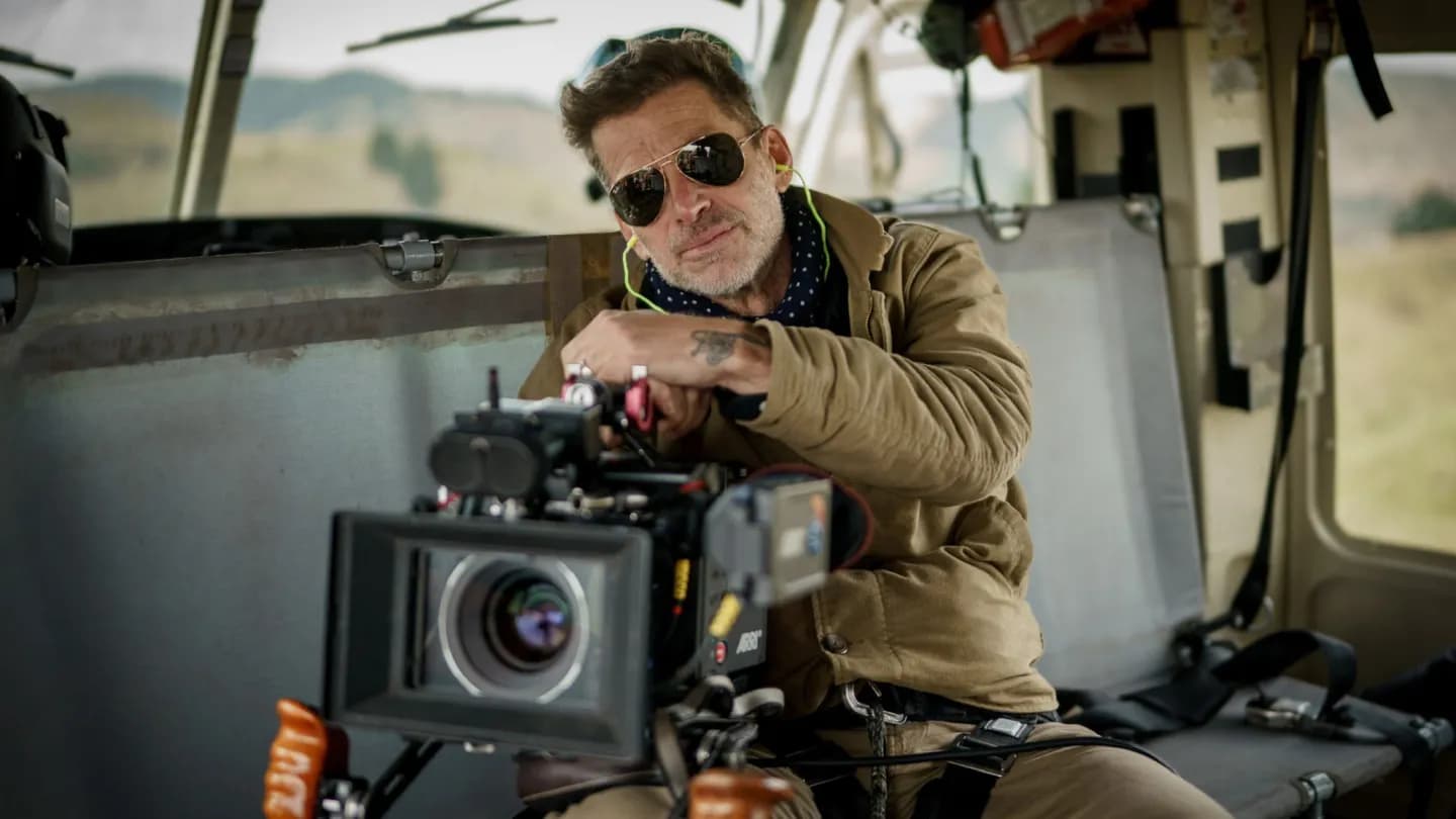 Zack Snyder sitting in his Pasadena office ahead of the Toronto premiere of The Last Photograph
