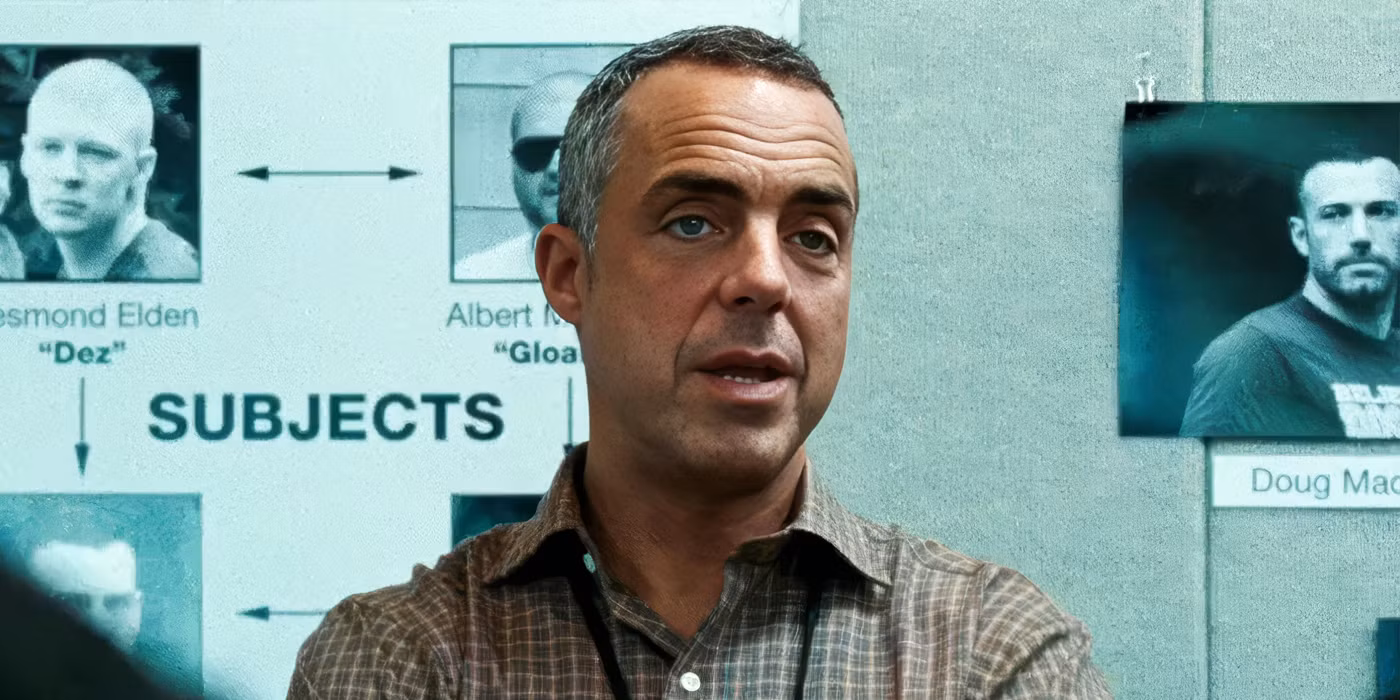 Ben Affleck in character as a Boston bank robber in a scene from the 2010 film The Town.