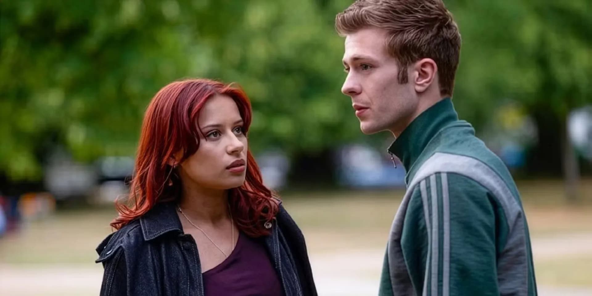 Ruaridh Mollica attending an event, promoting his role as Tommy Shepard in Marvel's VisionQuest series