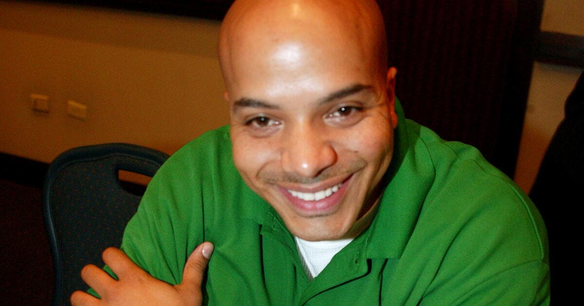 Archival photo of hip-hop producer Tone Capone in a studio setting.