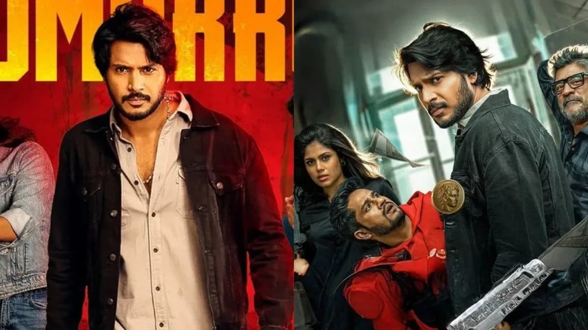 A still from the movie Sigma featuring Sundeep Kishan and Faria Abdullah
