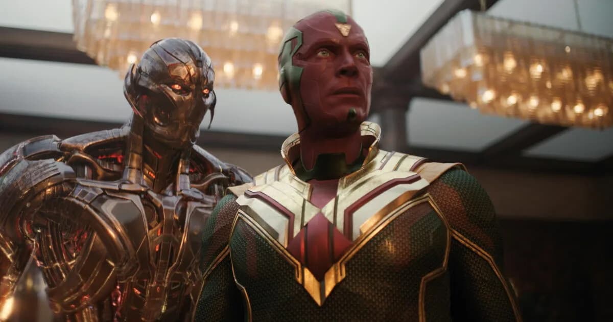 Paul Bettany as Vision in a promotional image for the Disney+ series VisionQuest