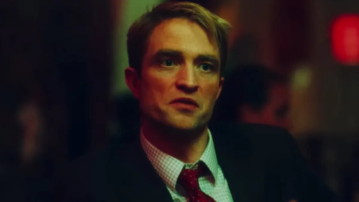 Robert Pattinson on the poster for Primetime, a low‑budget thriller about a reality TV show