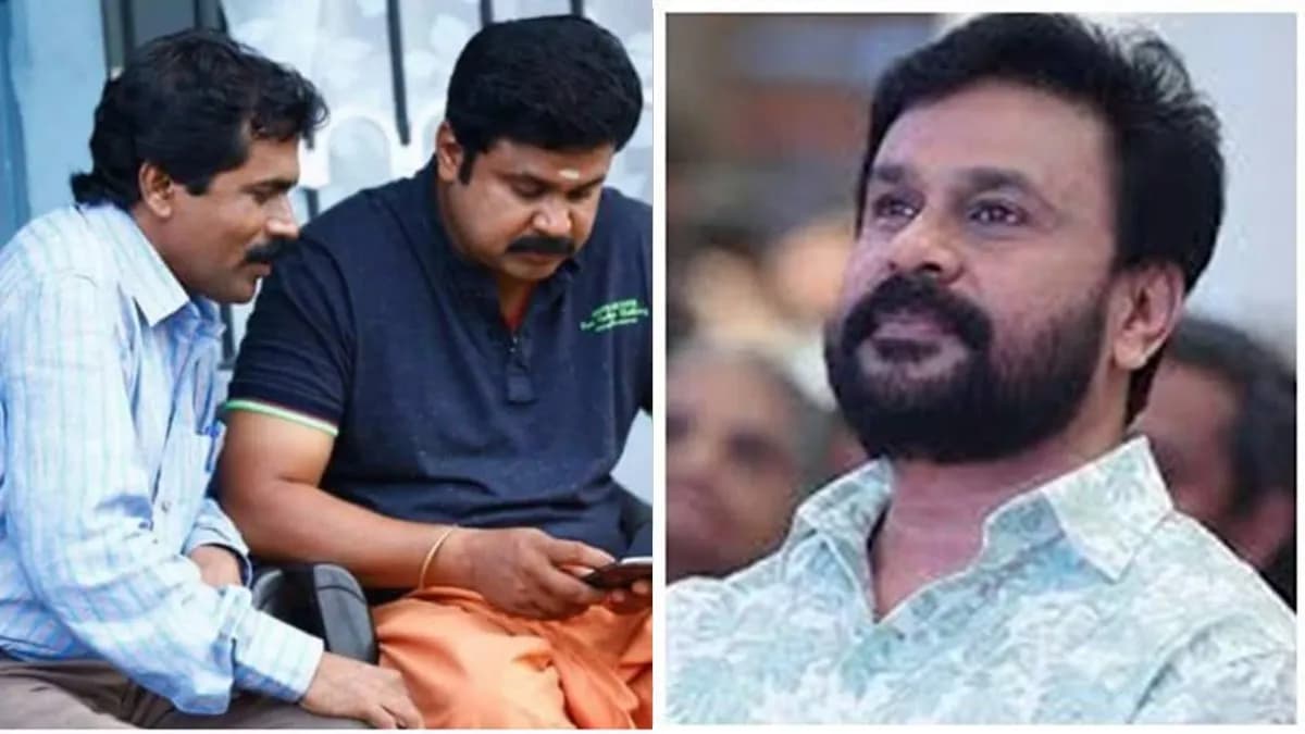 Malayalam actor Dileep on a film set, referenced in a behind-the-scenes anecdote shared by production controller Sidhu Panakkal
