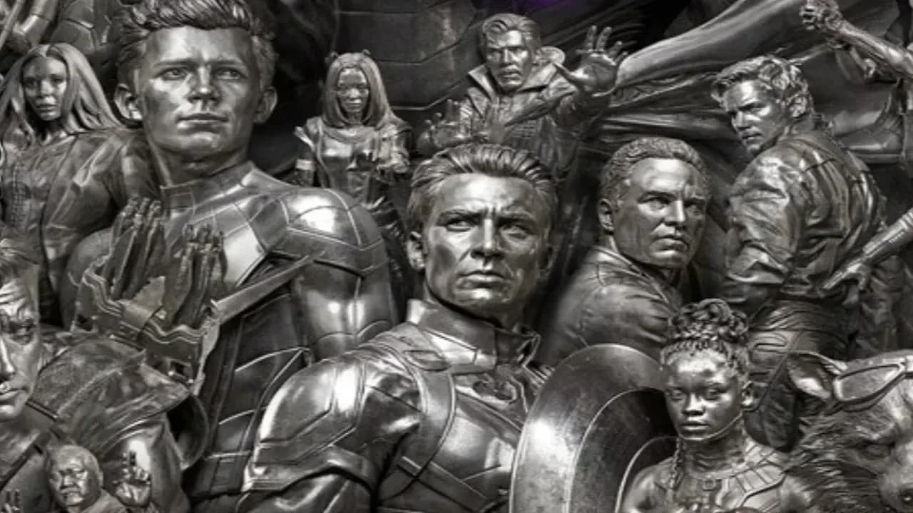 Poster of Avengers Endgame Encore with Indian box office figures displayed