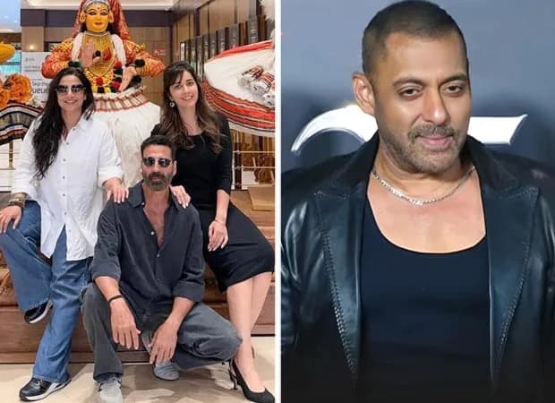 Akshay Kumar and Salman Khan promotional images alongside PVR INOX cinema branding