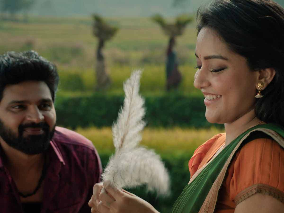 Sree Vishnu in a political-themed poster for Comrade Kalyan