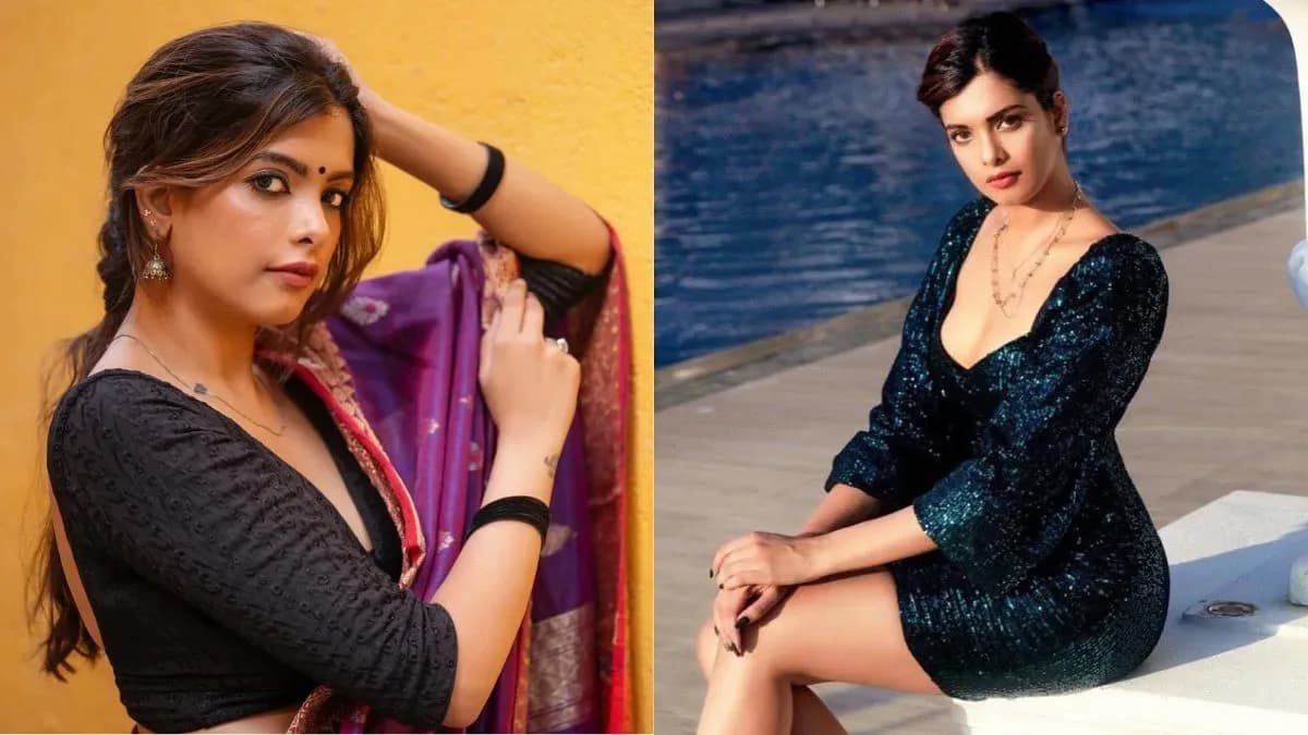 Srushti Vyakaranam speaking during her exit interview on Bigg Boss Telugu 10