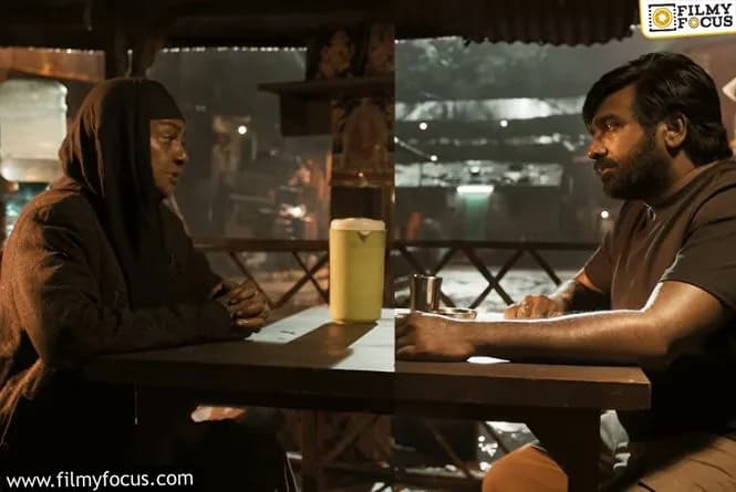 Zarina Wahab as Zubeidaa standing on a railway platform, looking desperate as hunger forces her to beg.