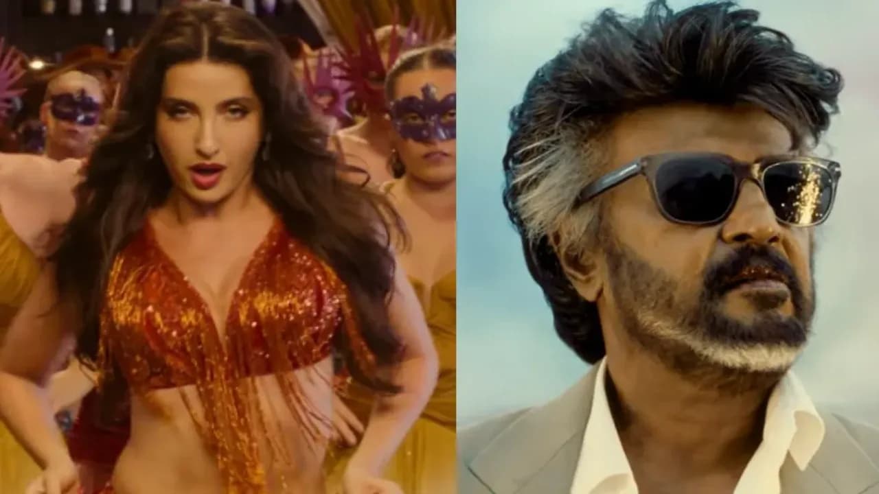 Nora Fatehi performing energetic dance sequence from the ‘Bindass’ song of Jailer 2