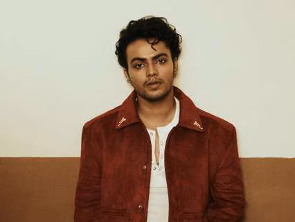 Sparsh Shrivastava speaking at a FICCI Frames session after a Dupahiya Season 2 screening