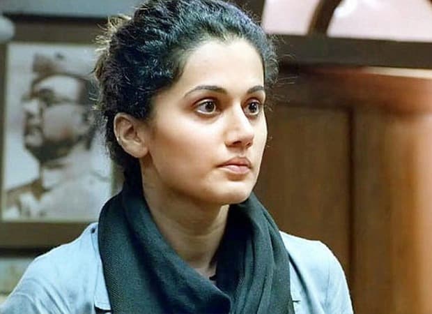 Taapsee Pannu in a still from the 2016 film Pink, playing the character Minal Arora