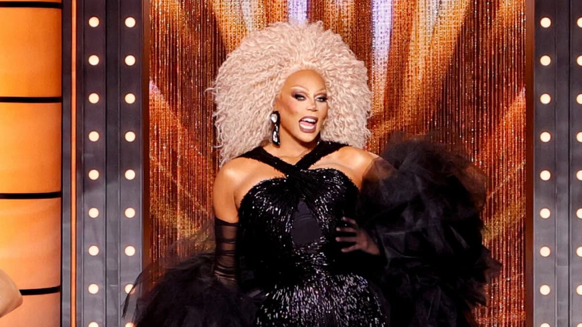 RuPaul's Drag Race UK logo alongside the WOW Presents Plus streaming platform branding