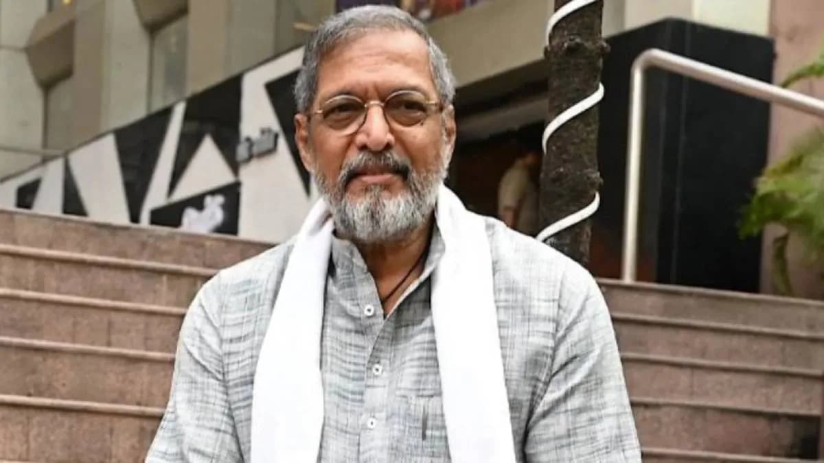 Veteran actor Nana Patekar in a file photograph from a public appearance