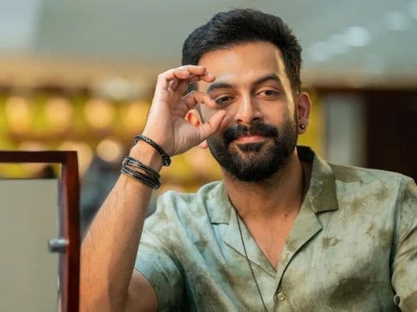 Prithviraj Sukumaran speaking during a promotional interview for Daayra