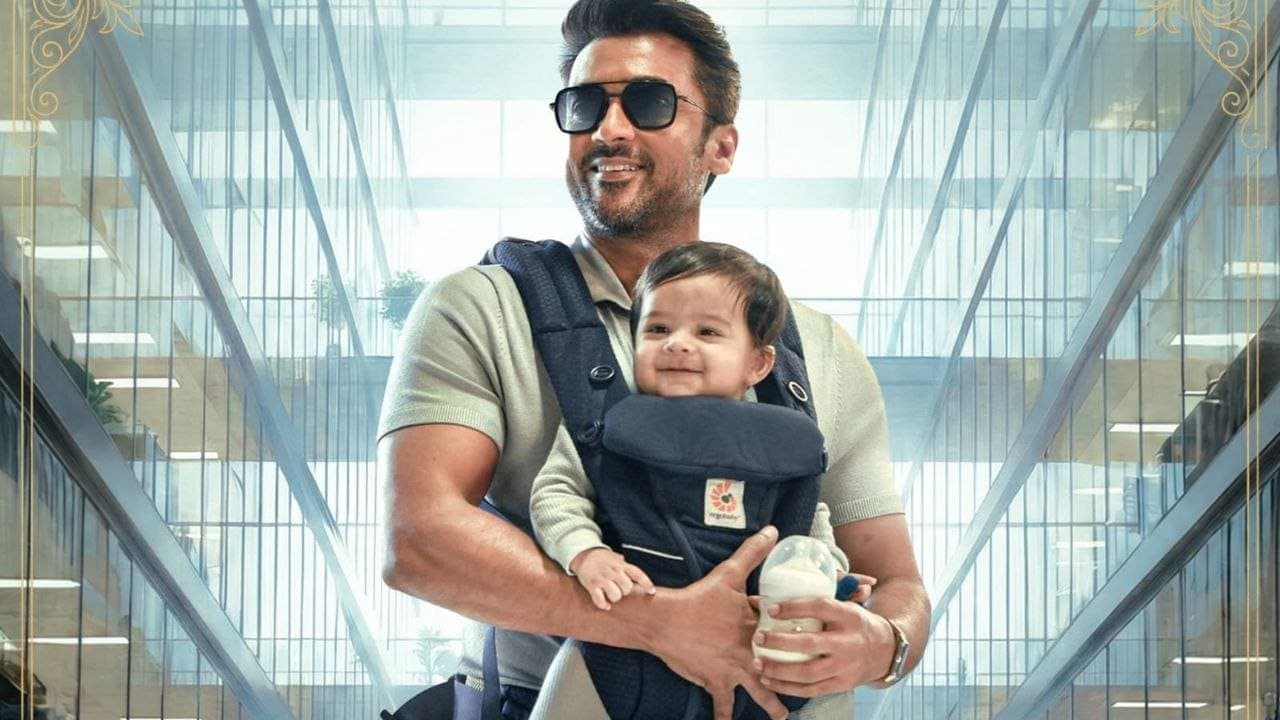 Suriya in a still from the family drama Vishwanath & Sons, set for its Netflix premiere