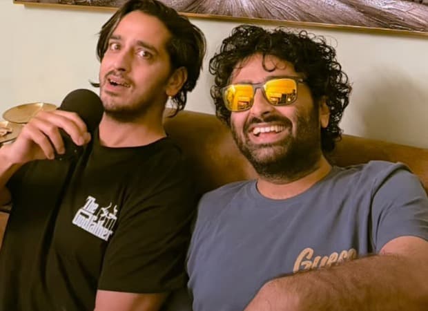 Qazi Touqeer inside the Bigg Boss 20 house alongside a social media post from singer Arijit Singh supporting him