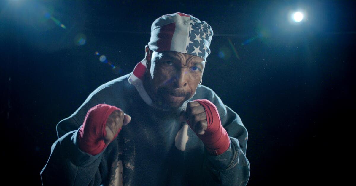 Mr. T in his signature gold chains and mohawk-style haircut, photographed for promotional material tied to his Netflix documentary.