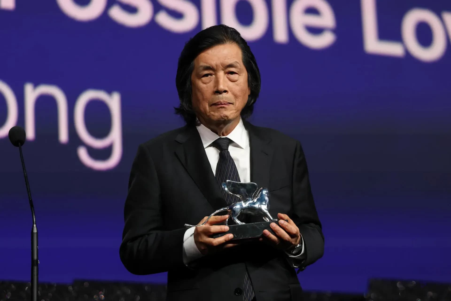 South Korean director Lee Chang-dong at a film festival event
