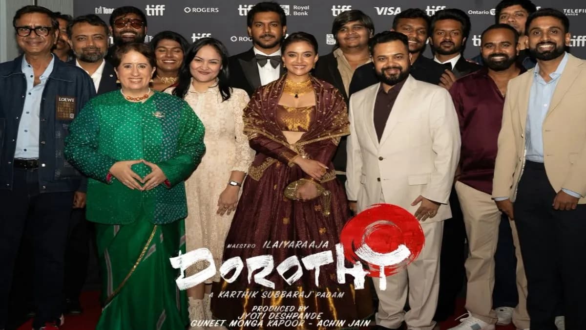 Karthik Subbaraj's film Dorothy screening at the Toronto International Film Festival, with Keerthy Suresh in the lead role.